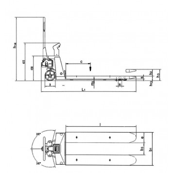 Тележка ручная Pfaff-silberblau SILVERLINE с весами, модель HU W 20 SPR Тележка ручная Pfaff-silberblau SILVERLINE с весами, модель HU W 20 SPR-1