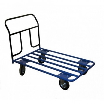 Тележка платформенная каркасная ТК 1 (г/п 300-550 кг, 500х800 мм, колёса на выбор) Тележка платформенная каркасная ТК 1 (г/п 300-550 кг, 500х800 мм, колёса на выбор)-0