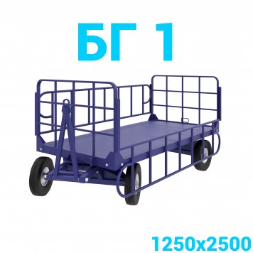 Большегрузная грузовая телега БГ 1 1250х2500-0