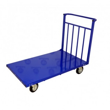 Тележка усиленная ТПУ 10 (г/п 300-700кг, 800х1800 мм, колёса на выбор)-0