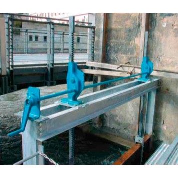 Домкрат реечный для шлюзов, Pfaff-silberblau, модель SCH-W-3