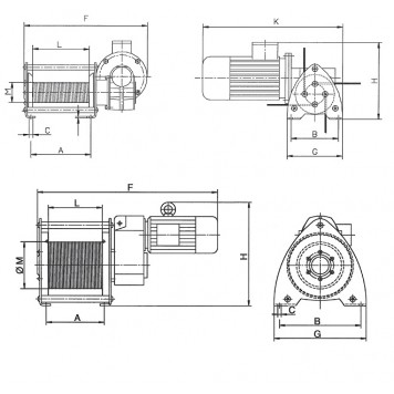 Электрическая лебедка PFAFF Beta SL 2000 (Silverline) (г/п 2000 кг) Электрическая лебедка PFAFF Beta SL 2000 (Silverline) (г/п 2000 кг)-2