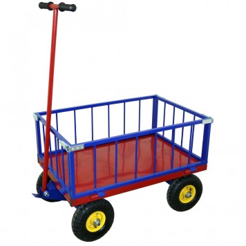 Тележка платформенная с поворотной осью ТПОБ 2Т (г/п 450-600 кг, 600х900 мм, колеса на выбор) Тележка платформенная с поворотной осью ТПОБ 2Т (г/п 450-600 кг, 600х900 мм, колеса на выбор)-1