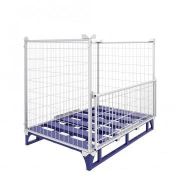 Сетчатое ограждение для поддона ОПС-1 (800х1200х860 мм, г/п 1500 кг)-2