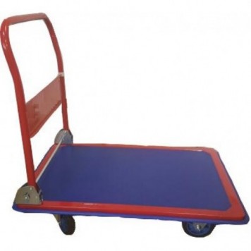 Тележка со складной ручкой ПТ-150 (450х700 мм) (PH-150) (РАСПРОДАЖА ОСТАТКОВ)-0