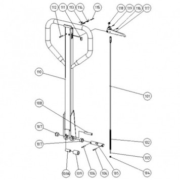 Ролик нажимной рукоятки (арт. Т-109)-1