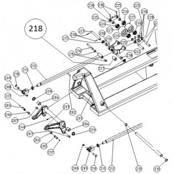 Ролик выдвижной (полиамид) (Т-218)-1