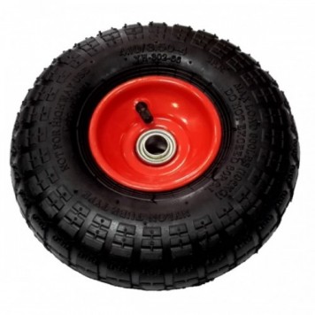 Колесо пневматическое PR1805 диам. 260 мм, ось 20 мм (симметричная ступица)-0