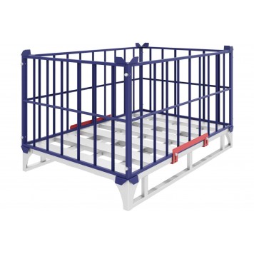 Каркасное ограждение для поддона ОПК-500 (800х1200х535 мм, г/п 1500 кг)-0