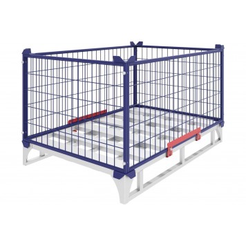 Сетчатое ограждение для поддона ОПС-500 (800х1200х535 мм, г/п 1500 кг)-0