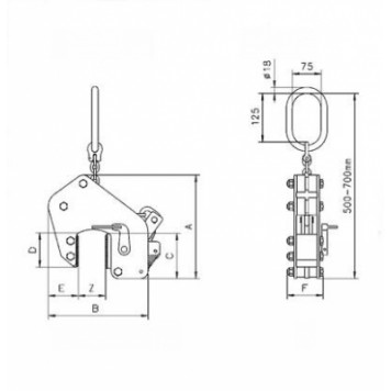 Захват "мягкий" с цепью Tigrip TSB-2