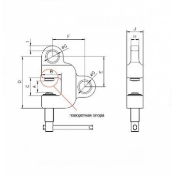 Захват струбцинный Tigrip TSZ-2