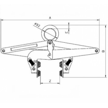 Захват для блоков TBG-1