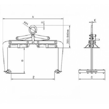 Захват для тюков Tigrip TBA-2