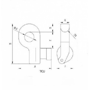 Фитинги для контейнеров Tigrip TCO/TCU-3