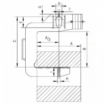 Крюк С - образный Tigrip TCK-2