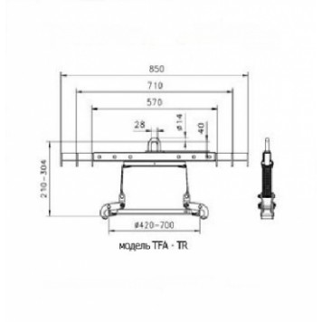 Захват для бочек Tigrip TFA-R/TR-2