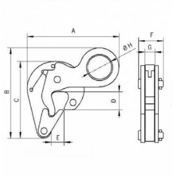 Захват для бочек TFRK Захват для бочек TFRK-2