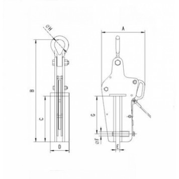 Захват для свай Tigrip TCP-2