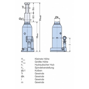 Домкрат гидравлический автомобильный Pfaff-Silberblau Proline HWH KS 5.0 (г/п 5 000 кг) Домкрат гидравлический автомобильный Pfaff-Silberblau Proline HWH KS 5.0 (г/п 5 000 кг)-2