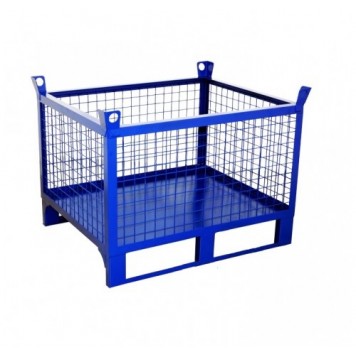 Контейнер сетчатый для складирования КС 2 (800х1000х700 мм, г/п 800 кг, без колес)-0