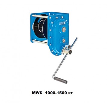 Лебедка ручная барабанная настенная PFAFF MWS 1500 кг (без каната) Лебедка ручная барабанная настенная PFAFF MWS 1500 кг (без каната)-0
