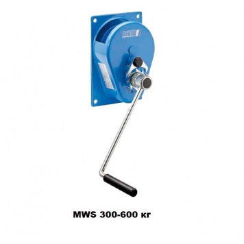 Лебедка ручная барабанная настенная PFAFF MWS 300 кг (без каната) Лебедка ручная барабанная настенная PFAFF MWS 300 кг (без каната)-0